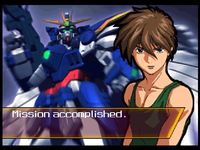 une photo d'Ã©cran de Gundam Battle Assault 2 sur Sony Playstation